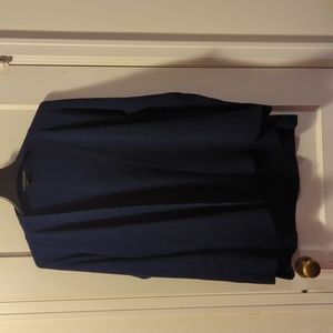Attention Women's Navy Blue Cardigan Sz L